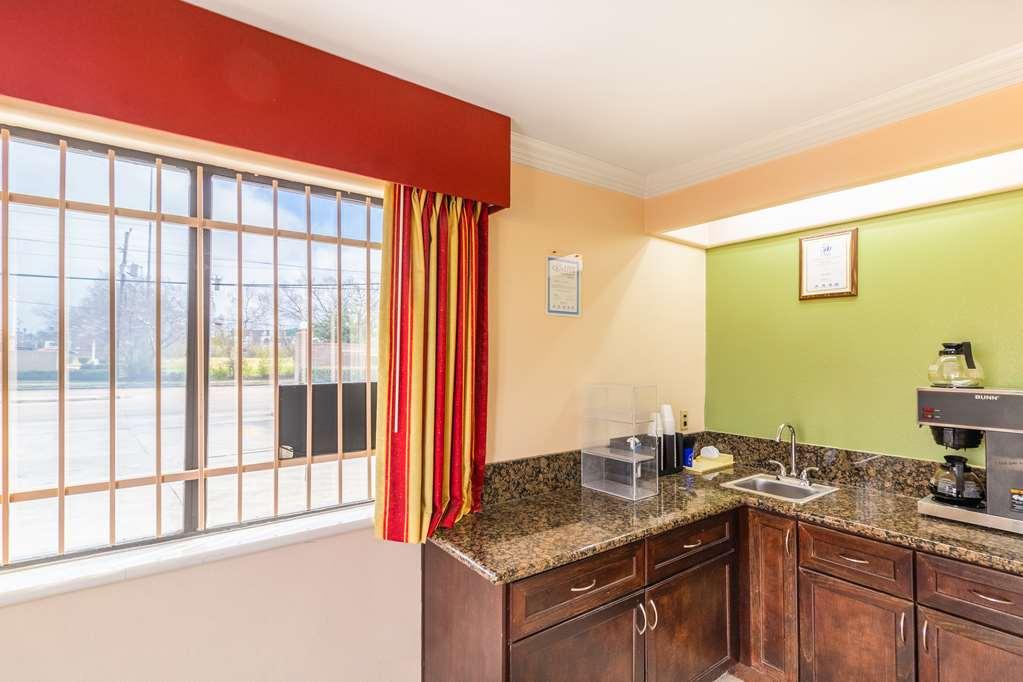 Americas Best Value Inn Houston Heights At I-45 Εστιατόριο φωτογραφία